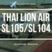 Thai Lion Air SL105 Review